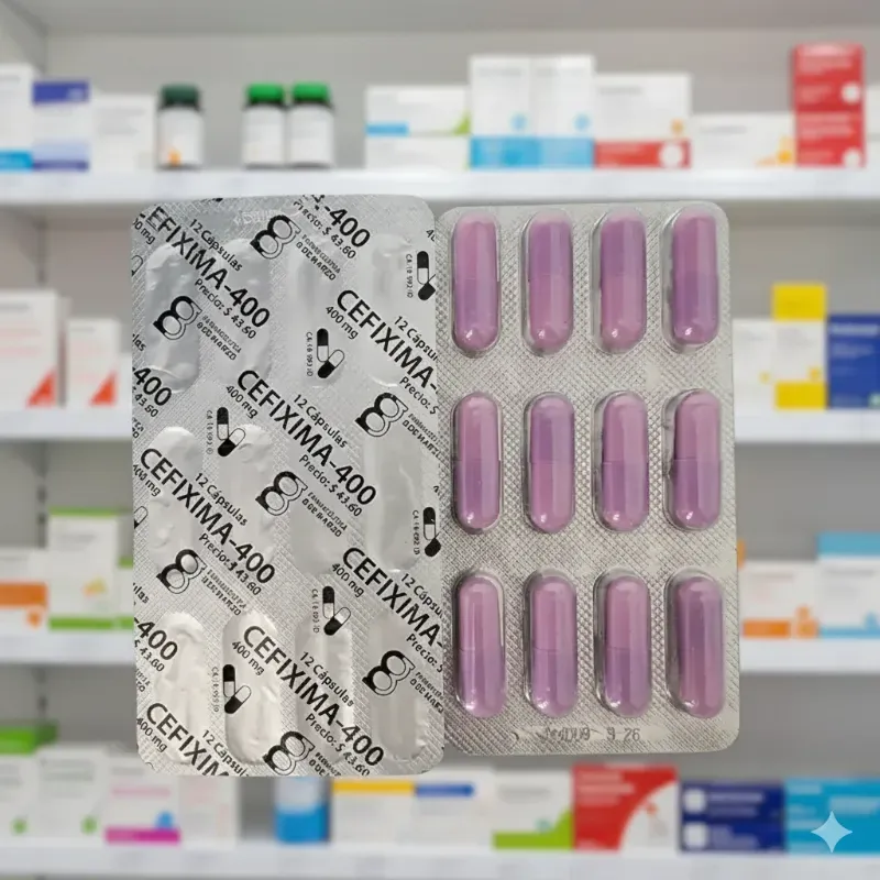Cefixima 400mg