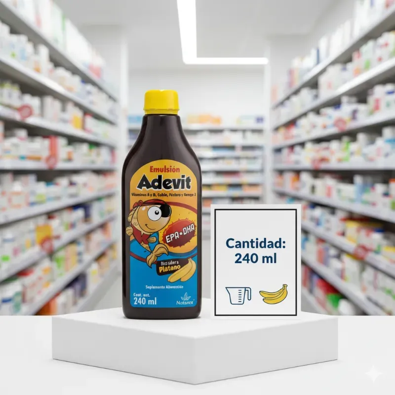 Emulsión de scoot adevit (240ml)