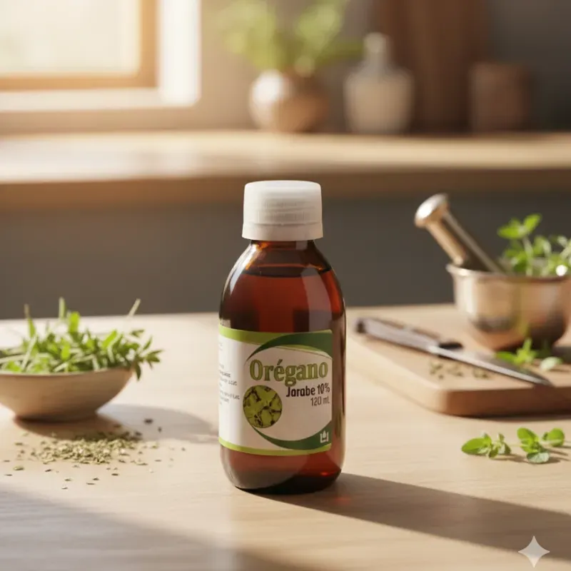 Jarabe de oregano 120 ml