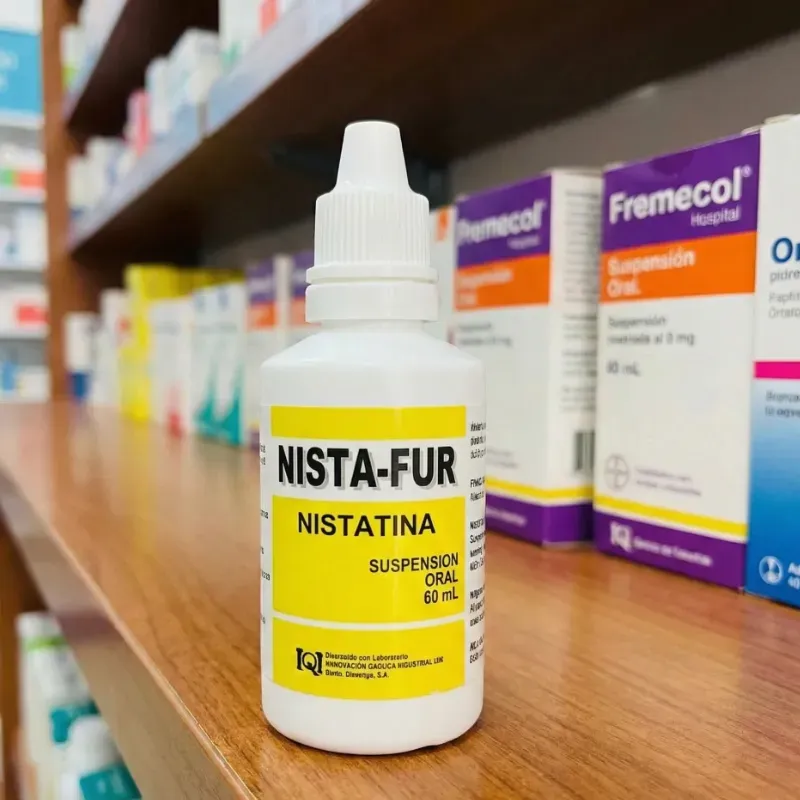 Nistatina en suspension 
