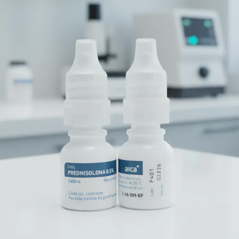 Prednisolona en colirios 