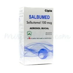 Salbutamol en spray 100mcg, 200 dosis (colombiano)REBAJADO VENCIO