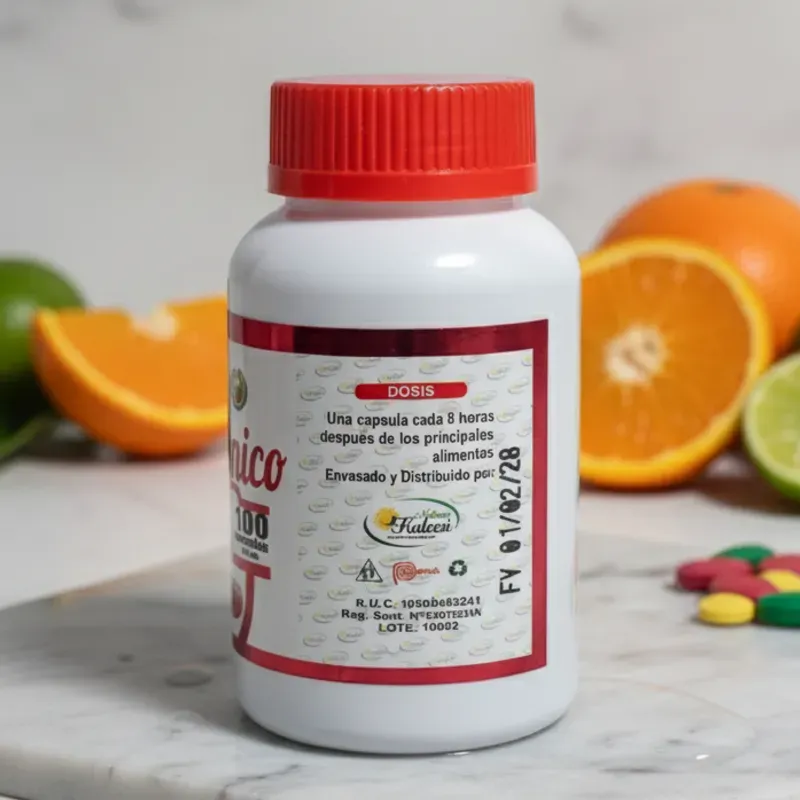 Super multivitaminas 100 capsulas 500mg 