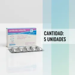 Supositorio de diporona infantil