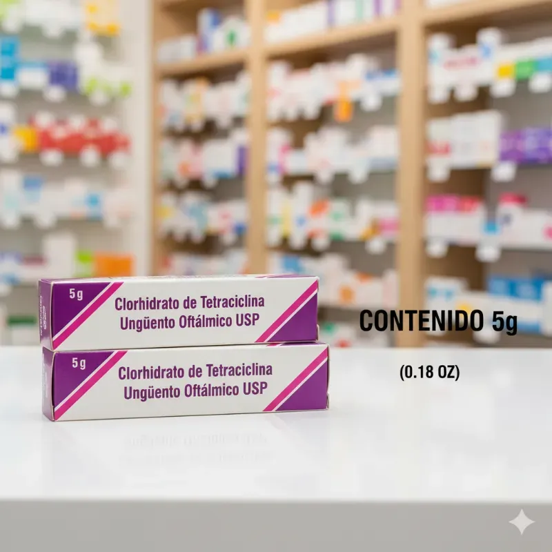 Tetraciclina oftalmológica 5g 