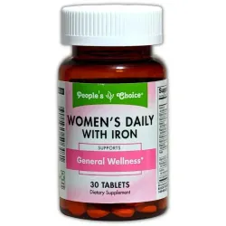 Women's daily whit iron (30t)  ( vitaminas  de mujer mas conocidas como Prenatales)