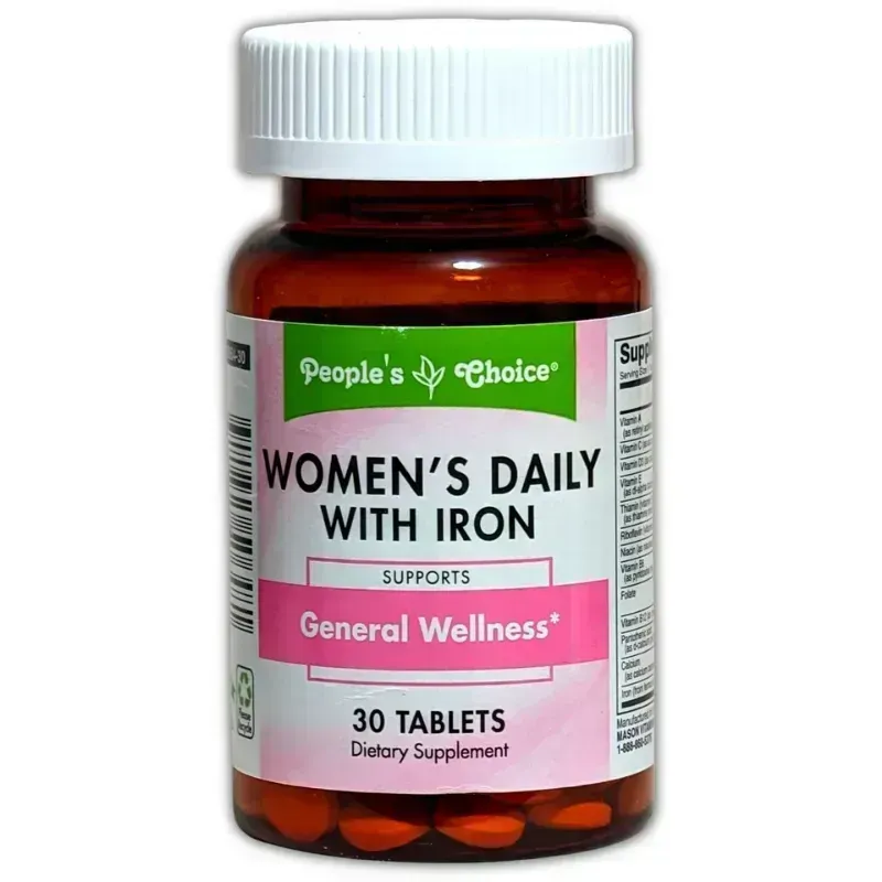 Women's daily whit iron (30t) ( vitaminas de mujer mas conocidas como Prenatales)