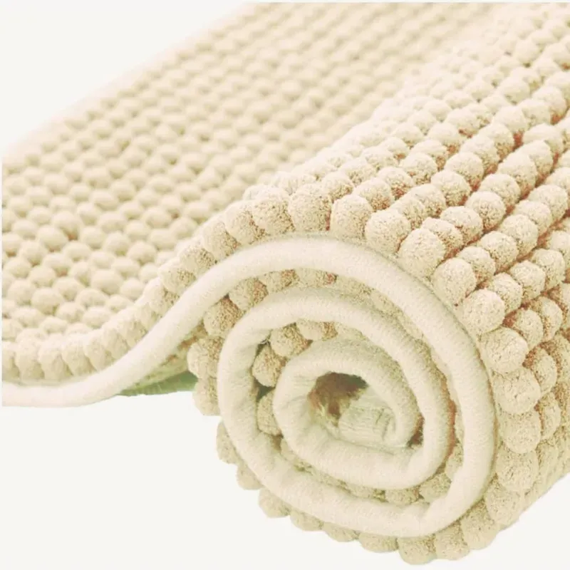 Alfombra de Chenilla beich claro