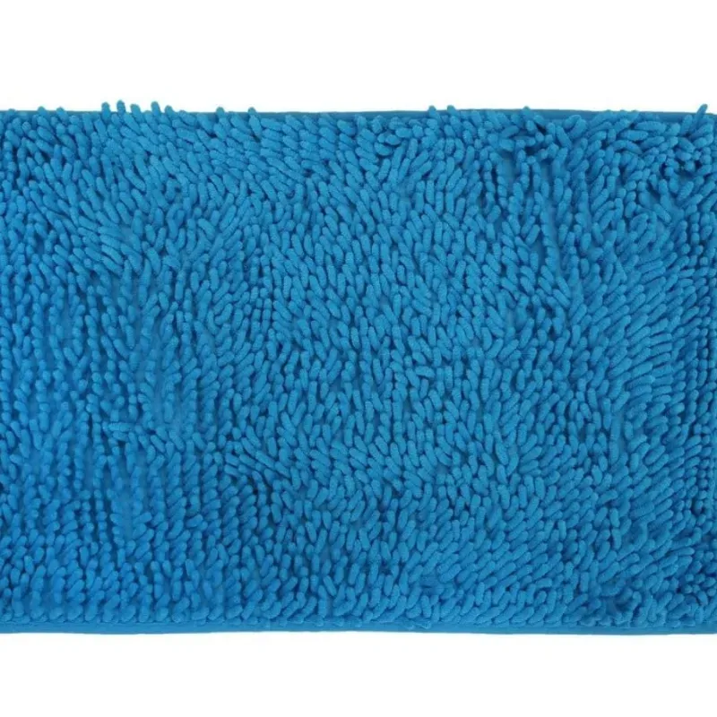 Alfombra de chenilla azul cielo 