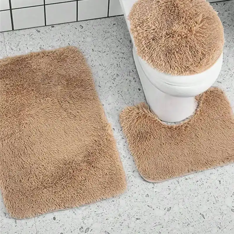 Alfombra de Baño de Tres Piezas