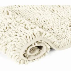 Alfombras de Chenilla color hueso 