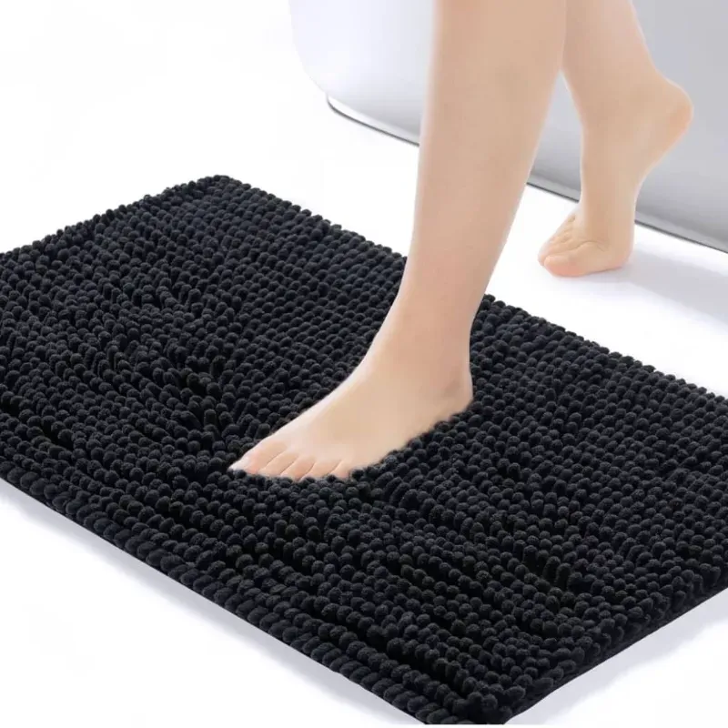 Alfombras de Chenilla negra