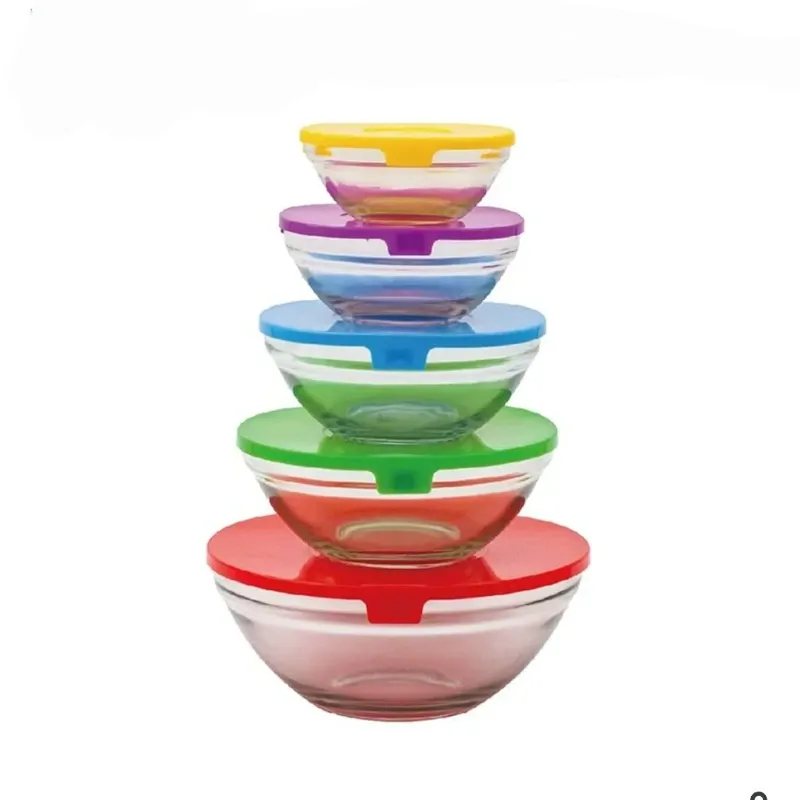Juego de pozuelos de cristal