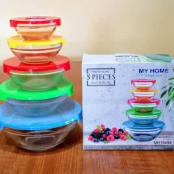 Juego de pozuelos de cristal 