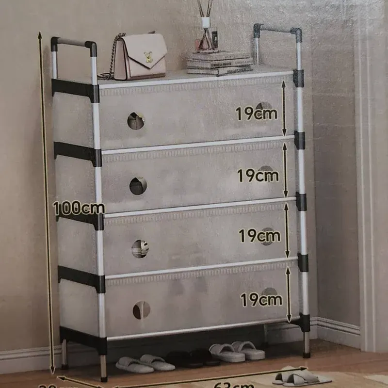 Zapateras de 4 niveles 