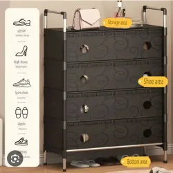 Zapatera de 4 niveles 