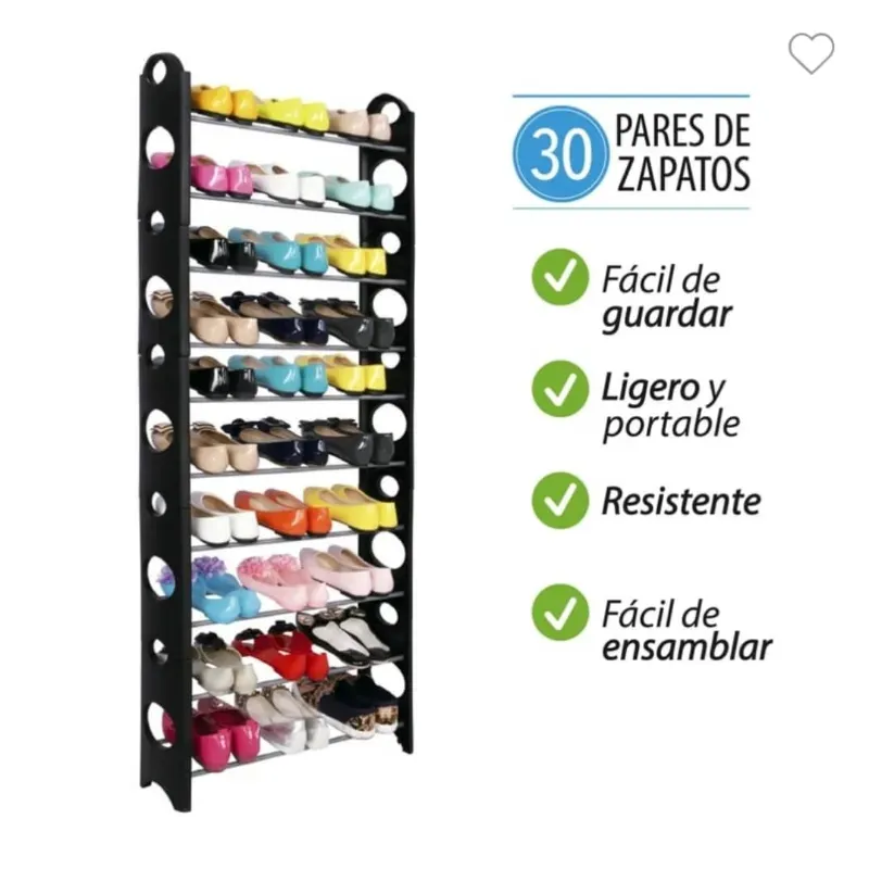 Zapateras de 10 niveles