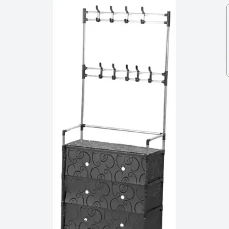 Perchero y zapatero de 3 niveles