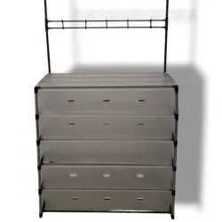 Zapateras y perchero 