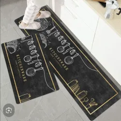 Juego de 2 alfombras de cocina