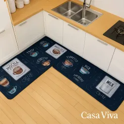 Juego de 2 alfombras de cocina