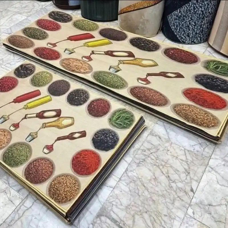 Juego de 2 alfombras de cocina