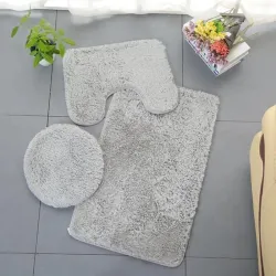 Juego de 3 alfombras para baño