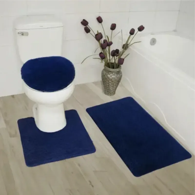 Juego de 3 alfombras para baño