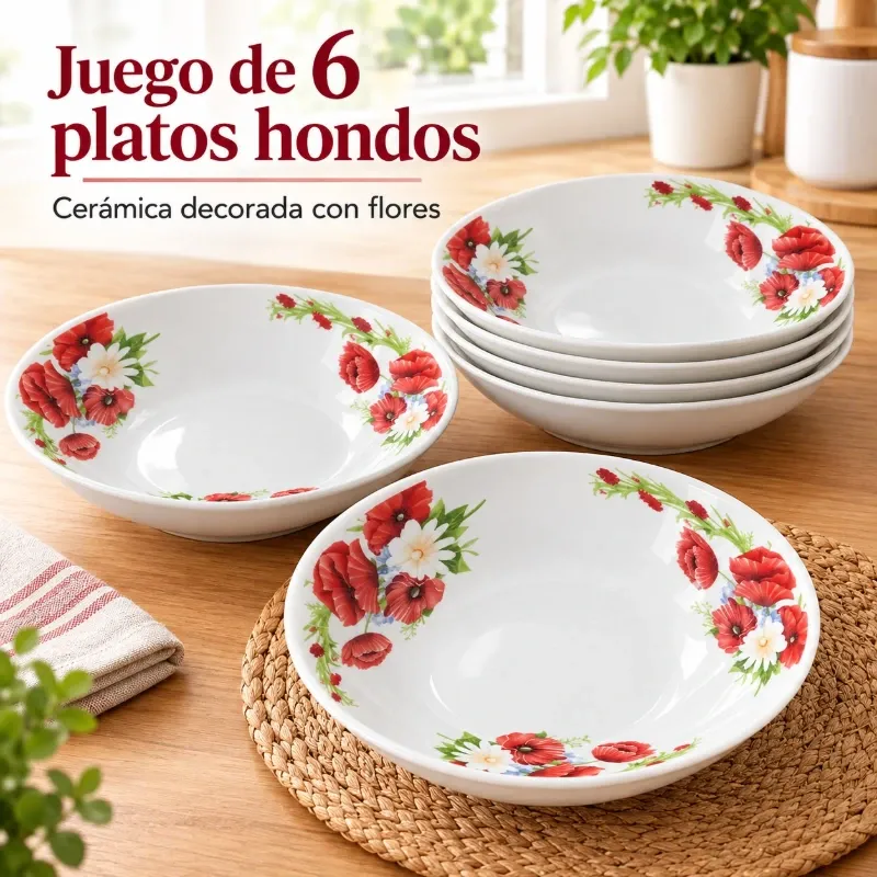 Juego de platos