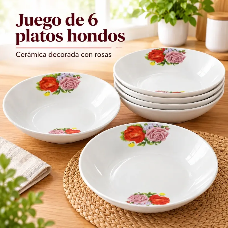 Juego de platos