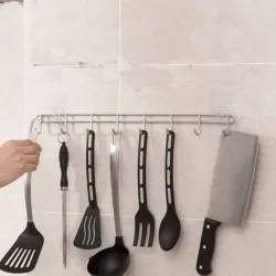 Perchero de pared multipropósito 