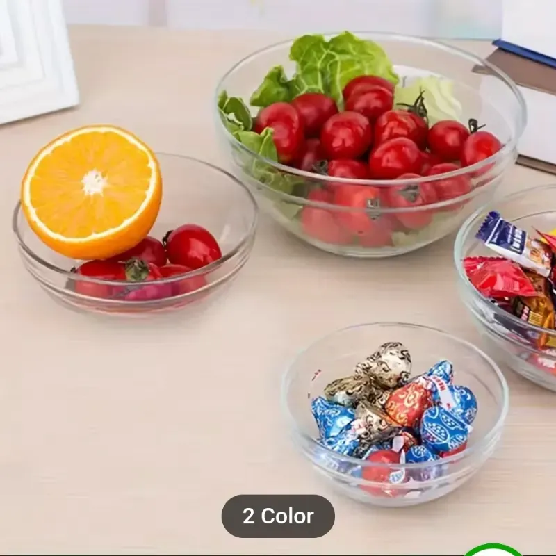 Juego de pozuelos de cristal 