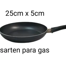 Sarten de gas. 