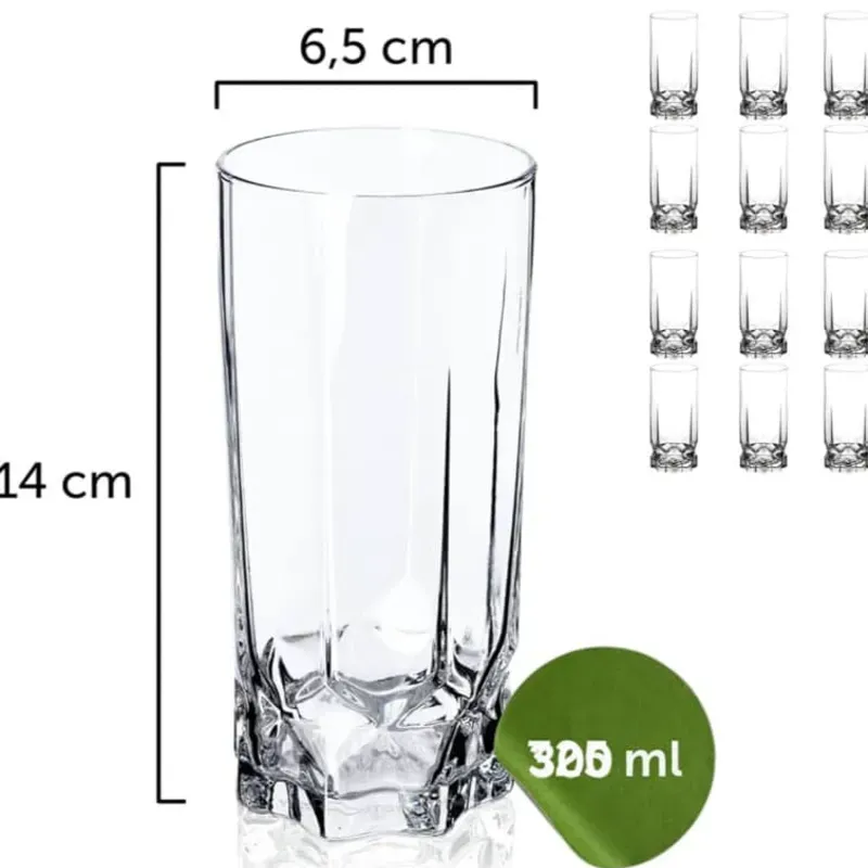 Juego de vasos