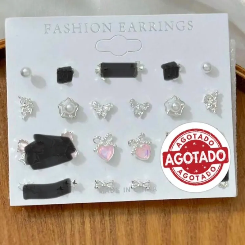aretes pequeños