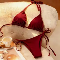 Bikini burdeos