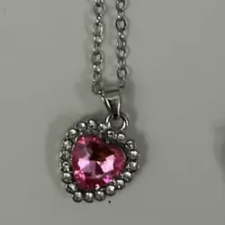 Cadenas Corazon Rosa