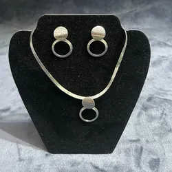 Set de aretes+ cadena 3