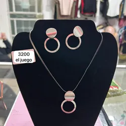 Set de Cadena y Aretes