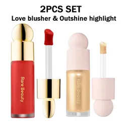 Set de Rubor+ Iluminador Rare Beauty
