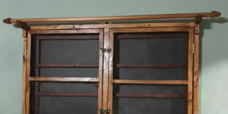 MARCOS DE MADERA INTERIORES TIPO VENTANA