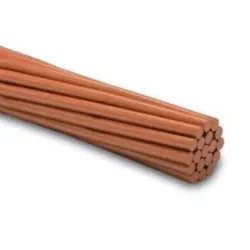 Cable sin forro 100% cobre para aterramiento