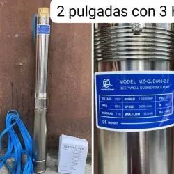 Turvina sumergible 2pulgadas con 3HP