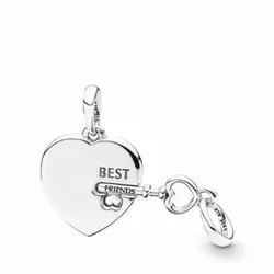 Charm Best Friend (Corazón y Llave)