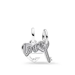 Charm de Pareja (Corazón y Llave)