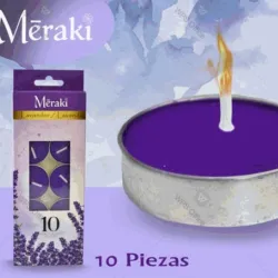 Estuche de 10 velas aromáticas