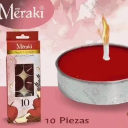 Estuche de 10 velas aromáticas