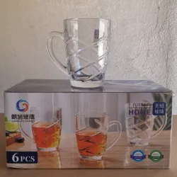 Juego de 6 tazas turcas.