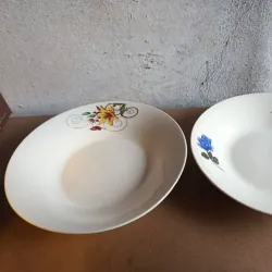 Plato hondo de cerámica
