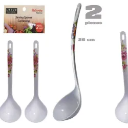 Set de 2 cucharones de melamina